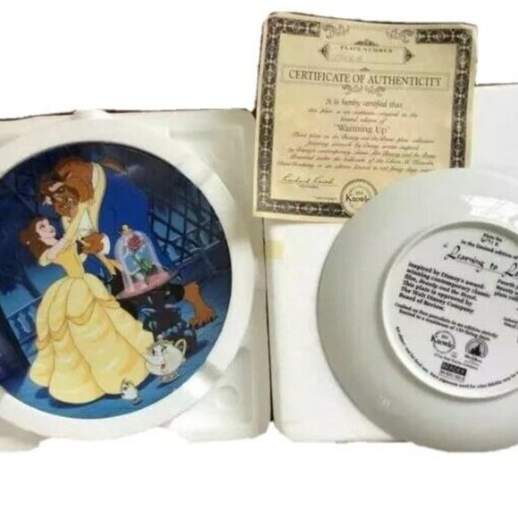Beauty and the Beast Plate Collection with Certs - Picture 4 of 8